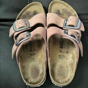 Birkenstock Blush Double Buckle Sandals